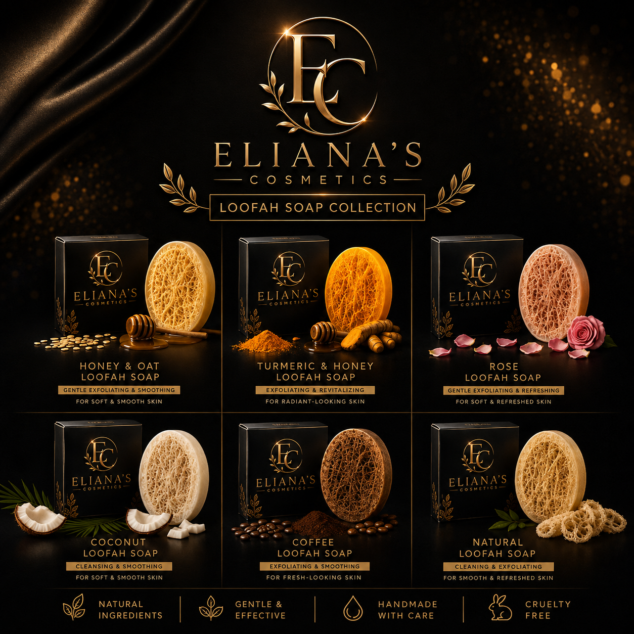 Loofah Soap Collection